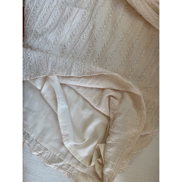 Joie Starleen Scoop Neck Beaded Tank Large cream - Picture 11 of 12